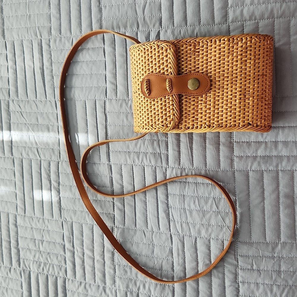 Rattan Crossbody from Bloomingdales